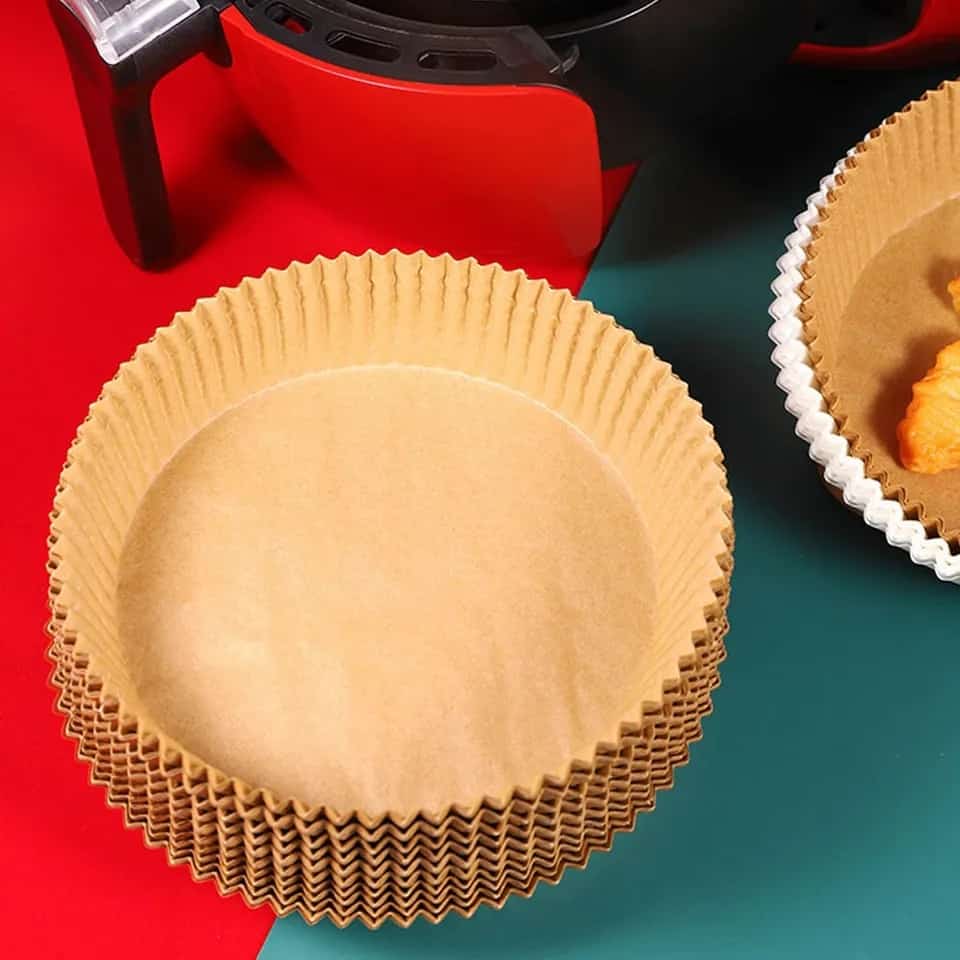 50 Pcs Air Fryer Plates, Kitchen Baking Greaseproof Paper, Oil Absorbing Paper for Household, Barbecue Plate Food Oven Kitchen Pan Pad, Non-Stick Unbleached Air Fryer Parchment Paper Liner, Disposable Parchment Paper Set 50 Pcs Air Fryer Plates, Kitchen Baking Greaseproof Paper, Oil Absorbing Paper for Household, Barbecue Plate Food Oven Kitchen Pan Pad, Non-Stick Unbleached Air Fryer Parchment Paper Liner, Disposable Parchment Paper Set